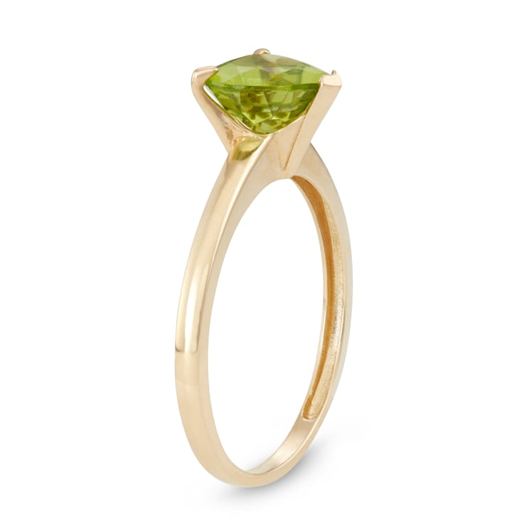 Peridot 10K Yellow Gold Ring 1.85ctw