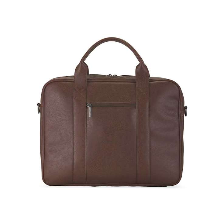 Bugatti Palermo Executive Briefcase in Cognac