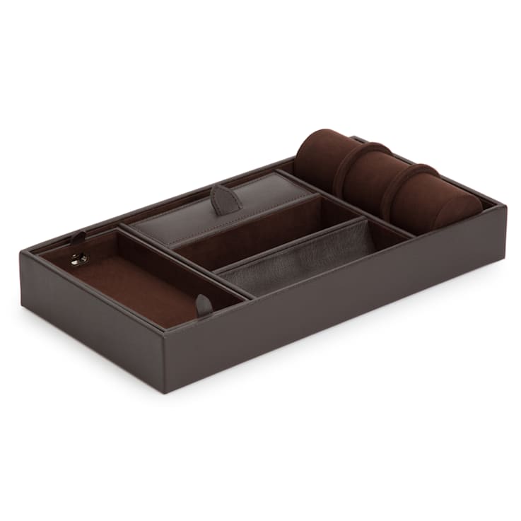 Blake Brown Valet Tray with Cuff