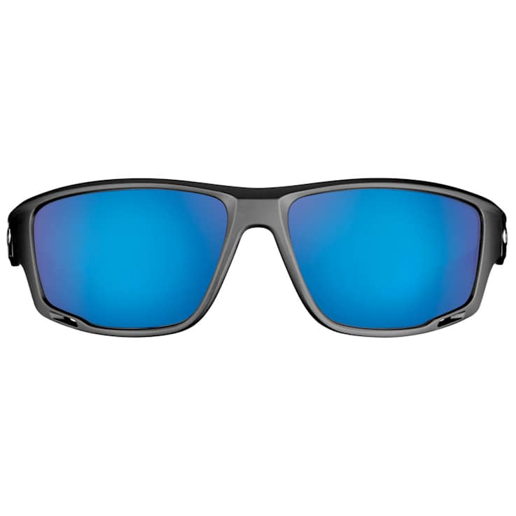 Flying Fisherman Solstice Polarized Sunglasses Matte Black Frame/Smoke
Blue Mirror Lens