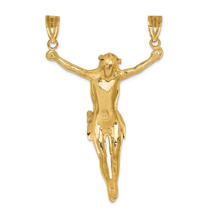 14k Yellow Gold and 14k Rose Gold Corpus Pendant