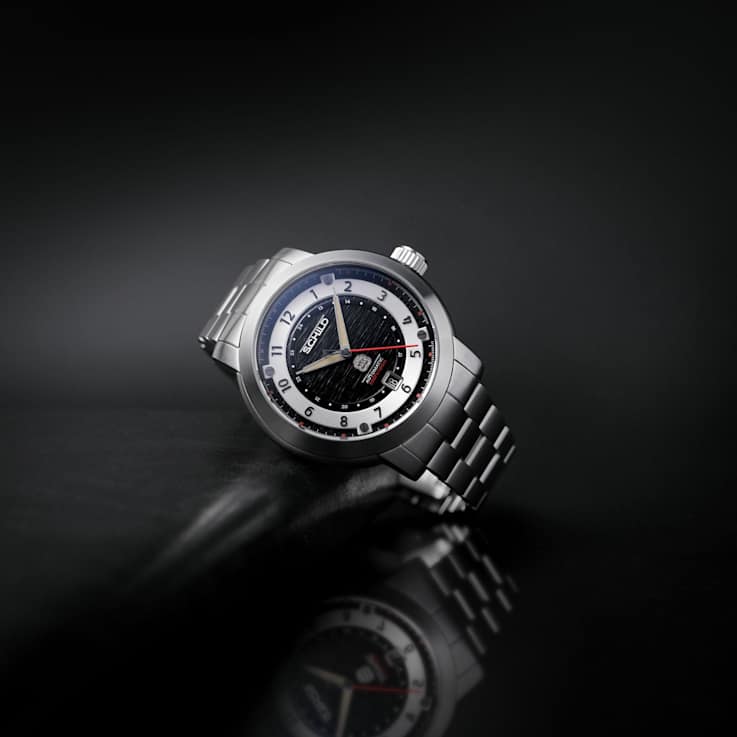 Schild Heinrich Swiss Automatic Black Dial White Stainless Steel Band
Limited Edition Watch