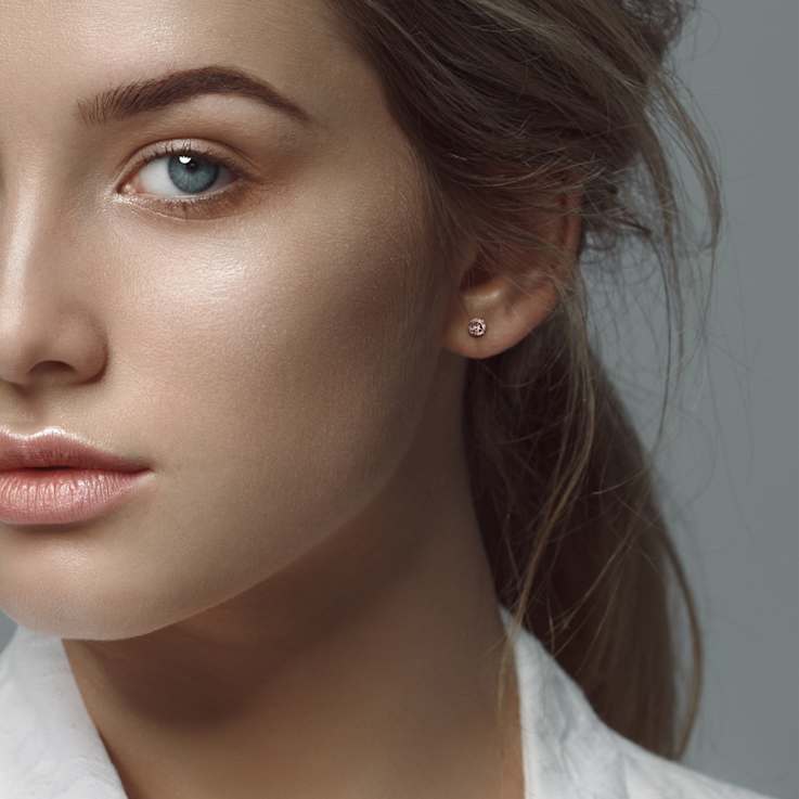 Morganite 14K Pink Gold Earrings 0.96ctw