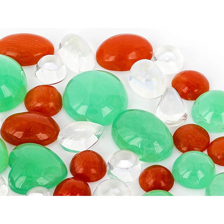 Multi-Stone Mixed Shape Cabochon Parcel 25ctw