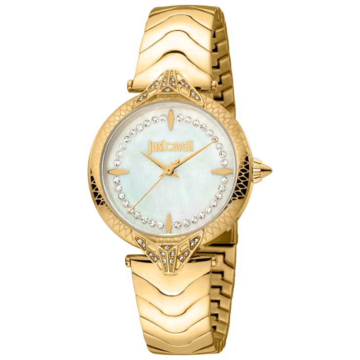 Just cavalli stainless steel watch discount