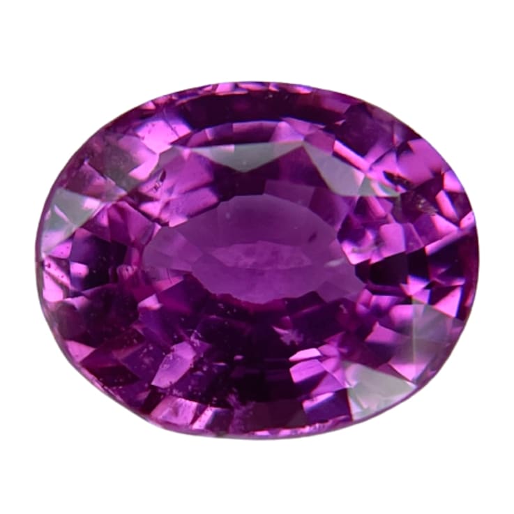 Pink Sapphire Loose Gemstone 9x7.4mm Oval 2.76ct