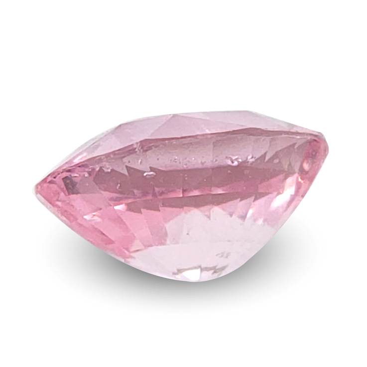 Padparadscha Sapphire Unheated 7.2x6.0mm Oval 1.29ct