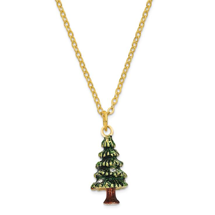 DECK THE HALLS Christmas Tree Trinket Box