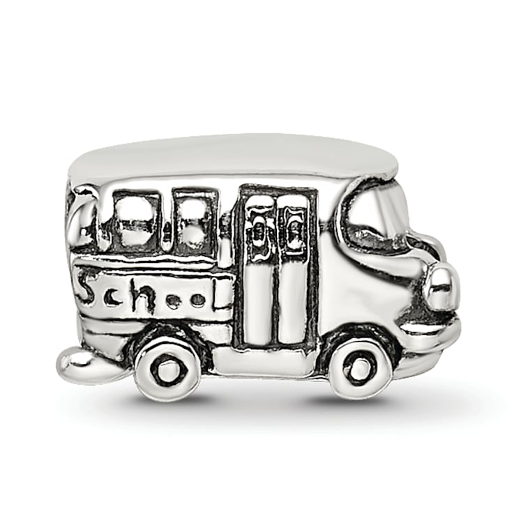 Sterling Silver Bus Bead