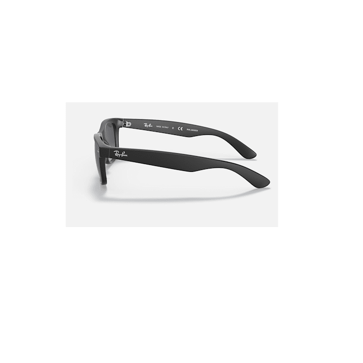 Ray-Ban New Wayfarer Classic Matte Black Polarized Sunglasses RB2132
601S78 55