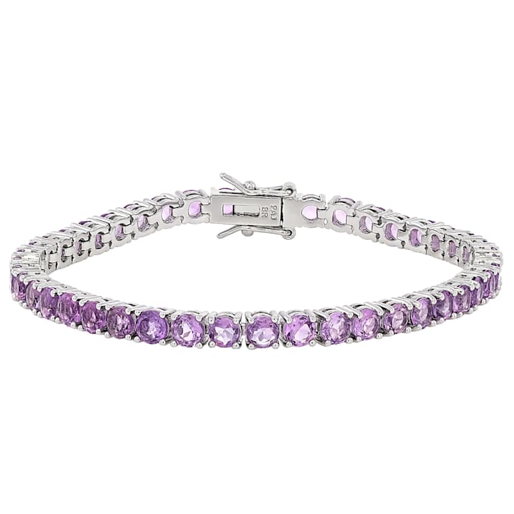 Amethyst Tennis Bracelet