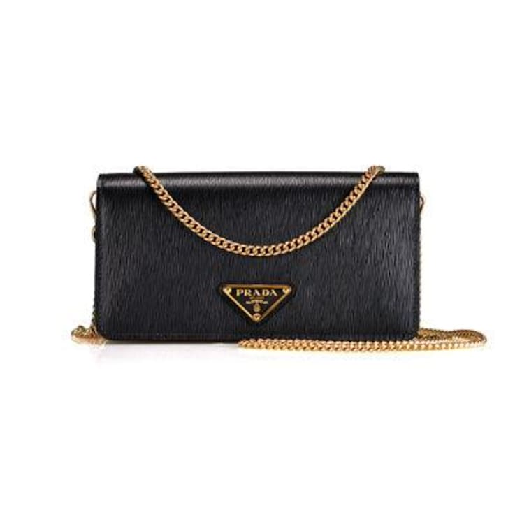 Prada crossbody gold chain outlet