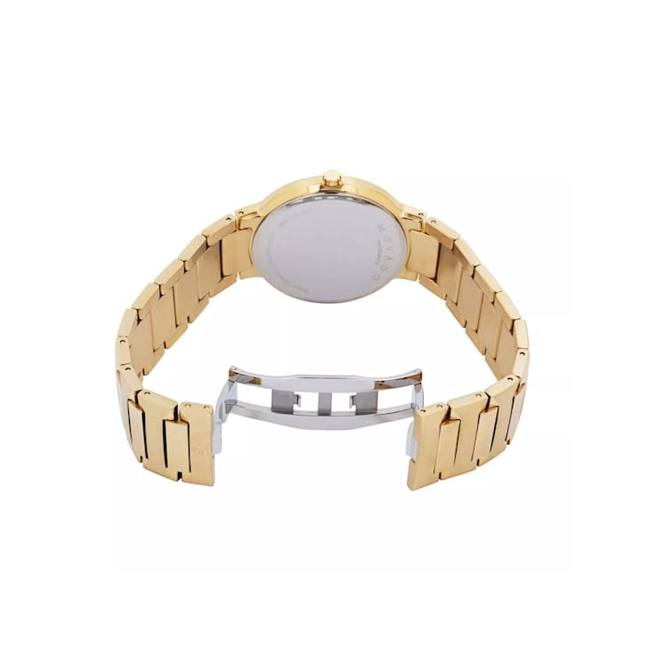 Movado Temo Quartz Black Museum Dial Unisex Watch