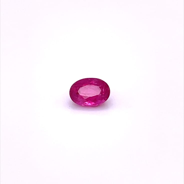 Rubellite 7x5mm Oval 0.98ct