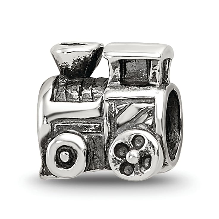 Sterling Silver Train Bead