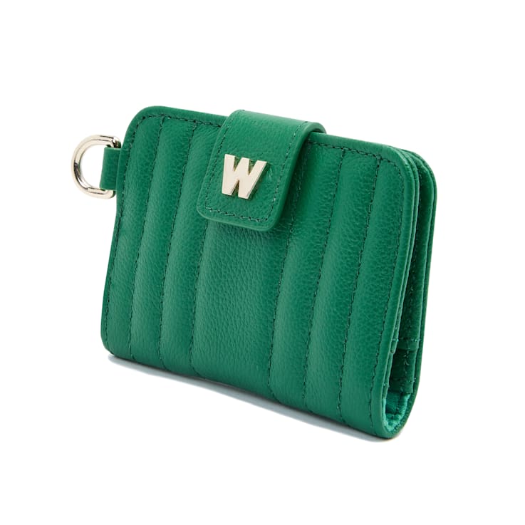Mimi Green Credit Card Holder with Wristlet