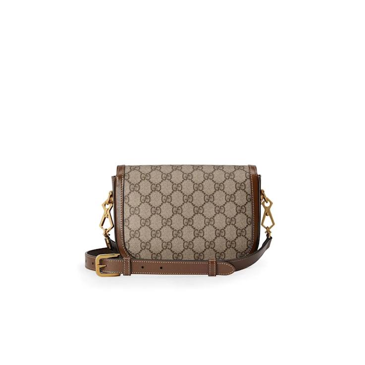 Gucci Horsebit 1955 Mini Shoulder Bag in Brown