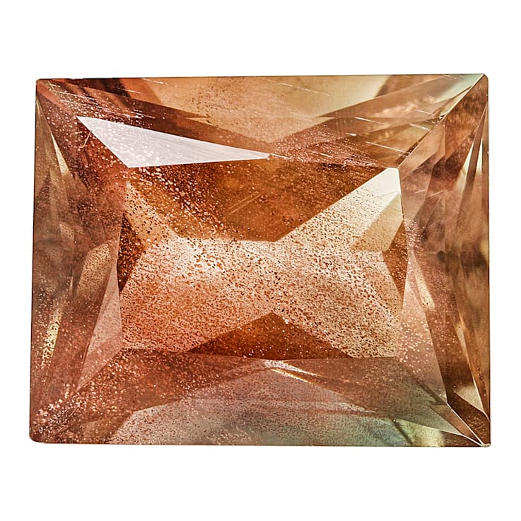 Oregon Sunstone 9.9x8.0mm Baguette 3.28ct
