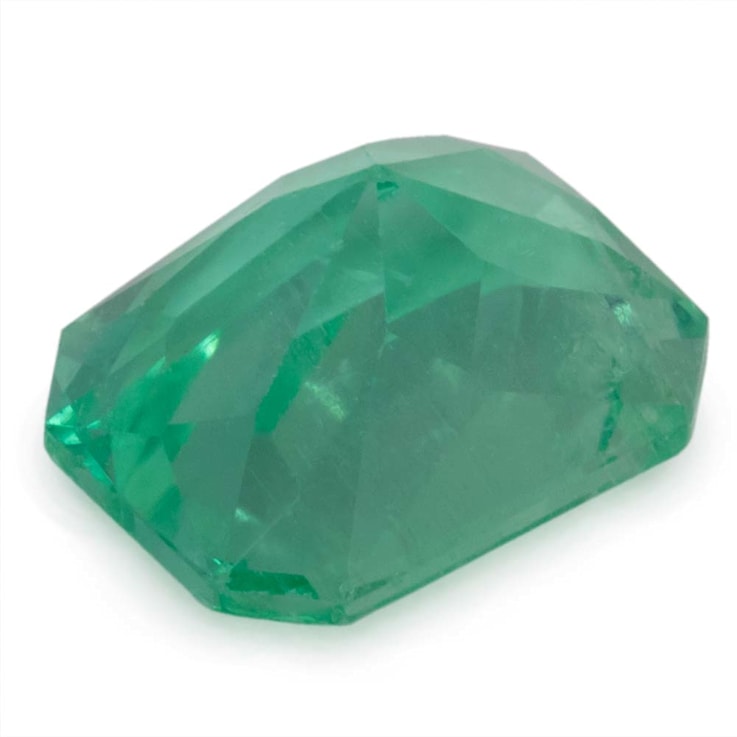 Panjshir Valley Emerald 7.0x5.2mm Emerald Cut 0.98ct