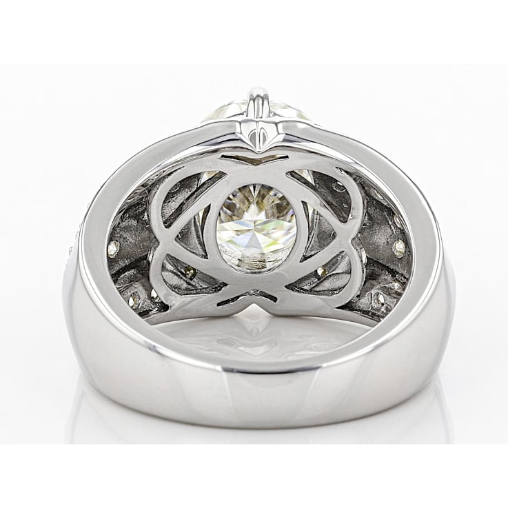 Moissanite platineve top