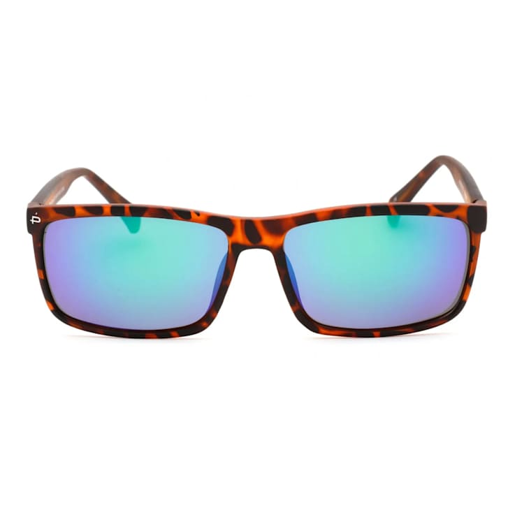 Prive Revaux Man Made Deep Chocolate Tortoise Frame / Blue-Green Mirror
Lenses Rectangle Sunglasses