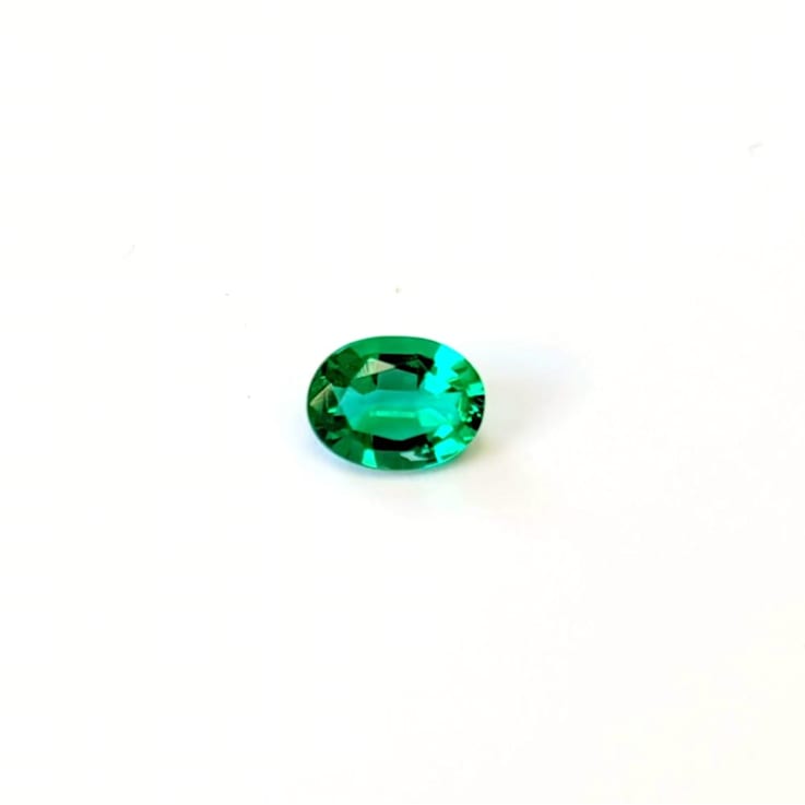 Zambian Emerald 7.71x5.78mm Oval 0.96ct