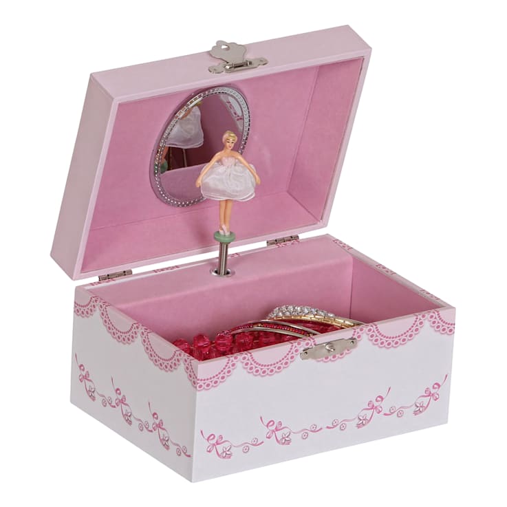 Mele and Co Clarice Girl's Musical Ballerina Jewelry Box