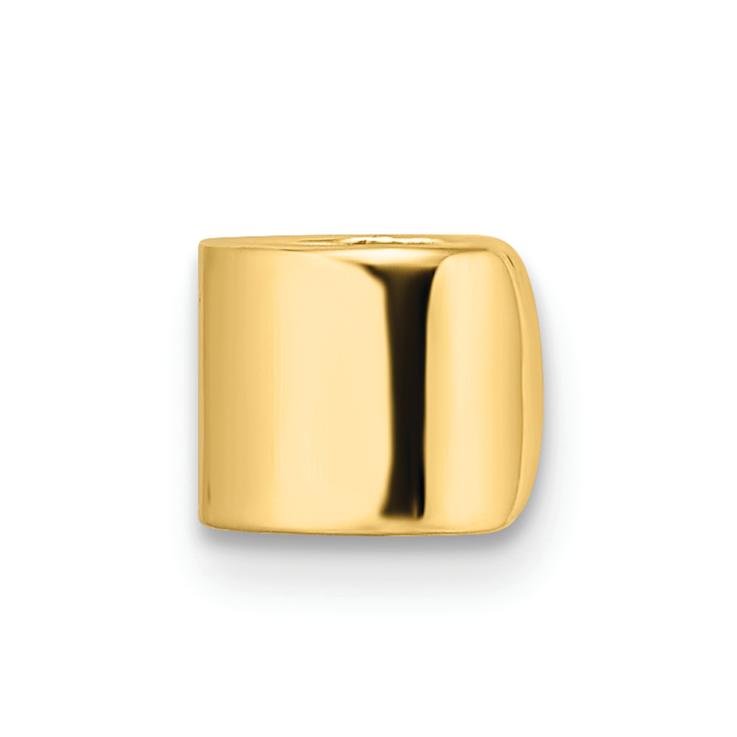 14k Yellow Gold Polished Non-pierced Single Ear Cuff
