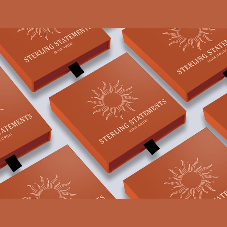 Sterling Statements 14K Yellow Gold Over Sterling Silver Red CZ Necklace
with Paperclip Chain