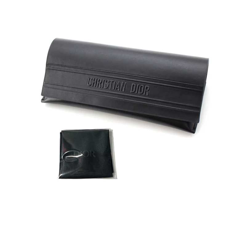 Dior Montaigne Square Black Frame / Gray Gradient Lenses Sunglasses