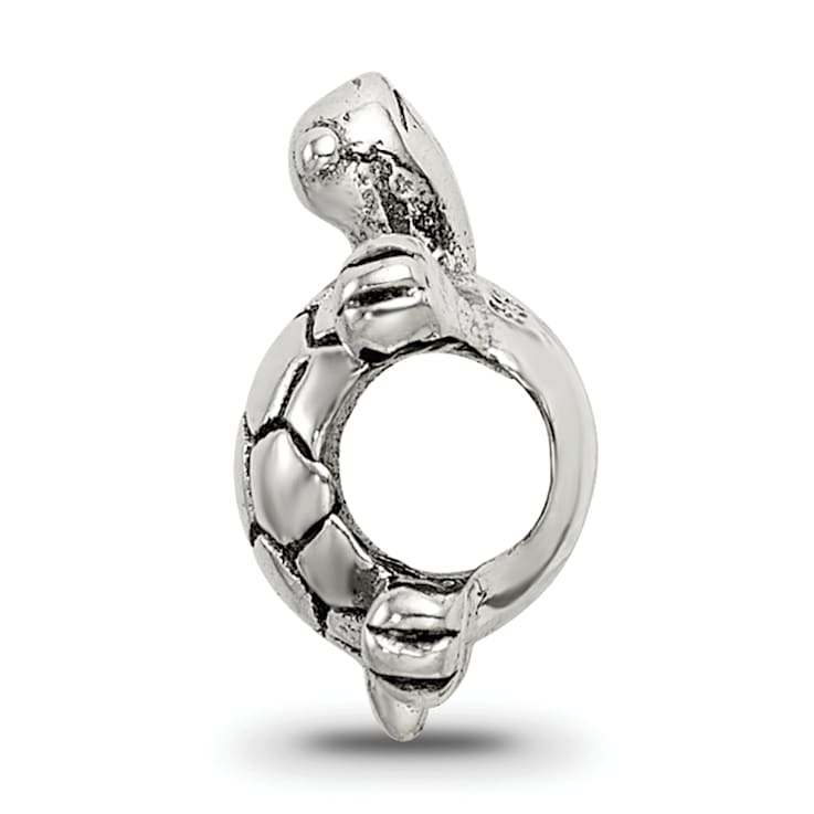Sterling Silver Turtle Bead