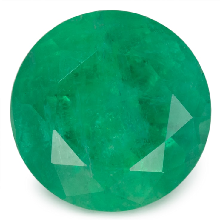 Panjshir Valley Emerald 8.5mm Round 2.34ct