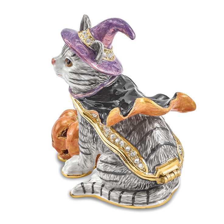 SERENA Halloween Cat Trinket Box