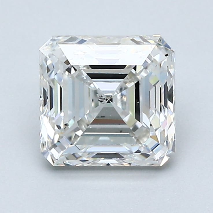 1.51ct Natural White Diamond Emerald Cut, G Color, SI2 Clarity, GIA Certified