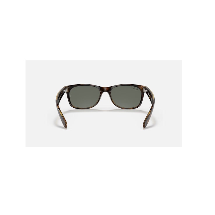 Ray-Ban New Wayfarer Tortoise / Green Polarized 58mm Sunglasses RB2132
902/58 58