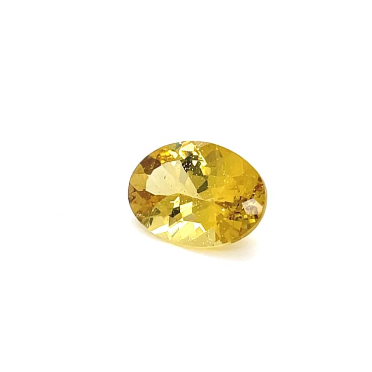 Canary Apatite 18x13mm Oval 11.16ct