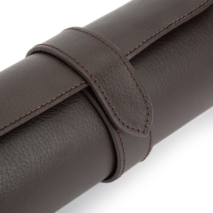 Blake Triple Watch Roll - Brown