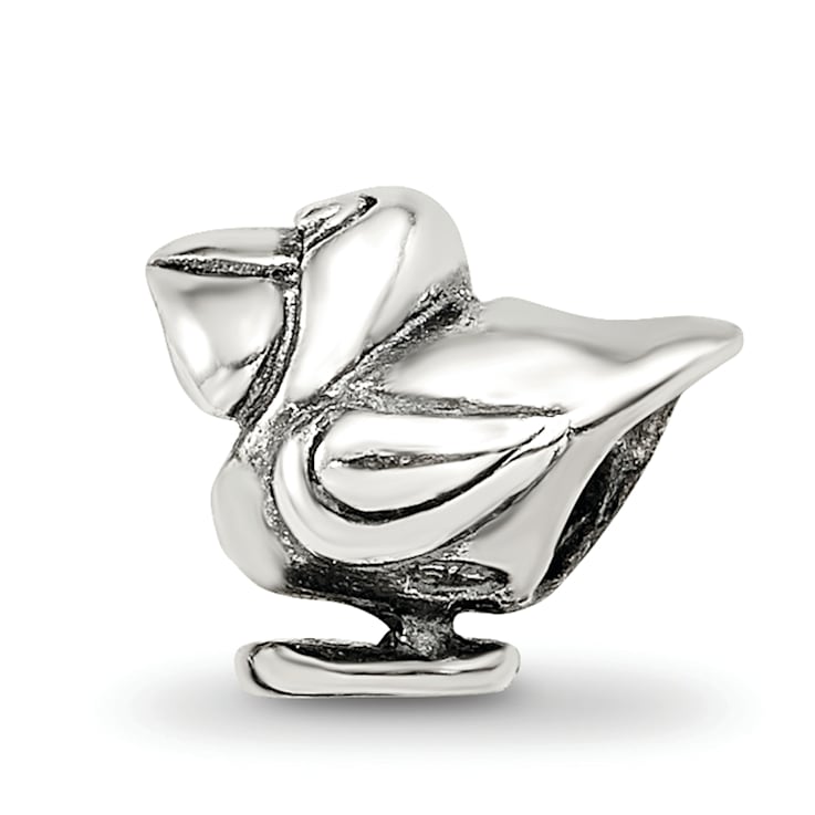 Sterling Silver Pelican Bead
