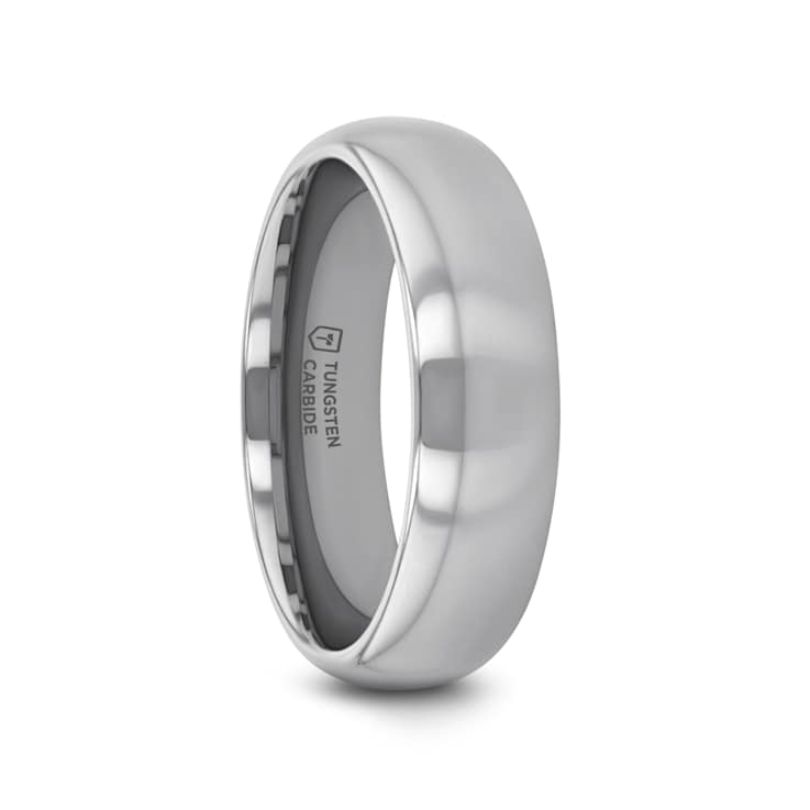 DOMINUS Domed Tungsten Carbide Ring 6mm