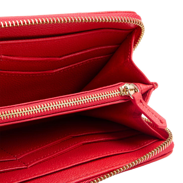 Mimi Red Continental Wallet