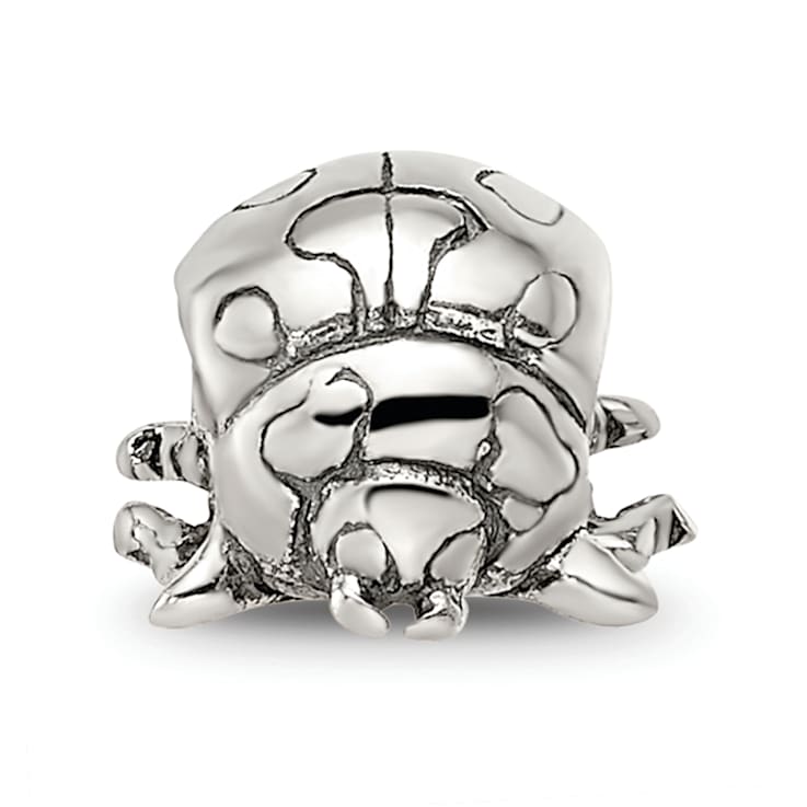 Sterling Silver Ladybug Bead