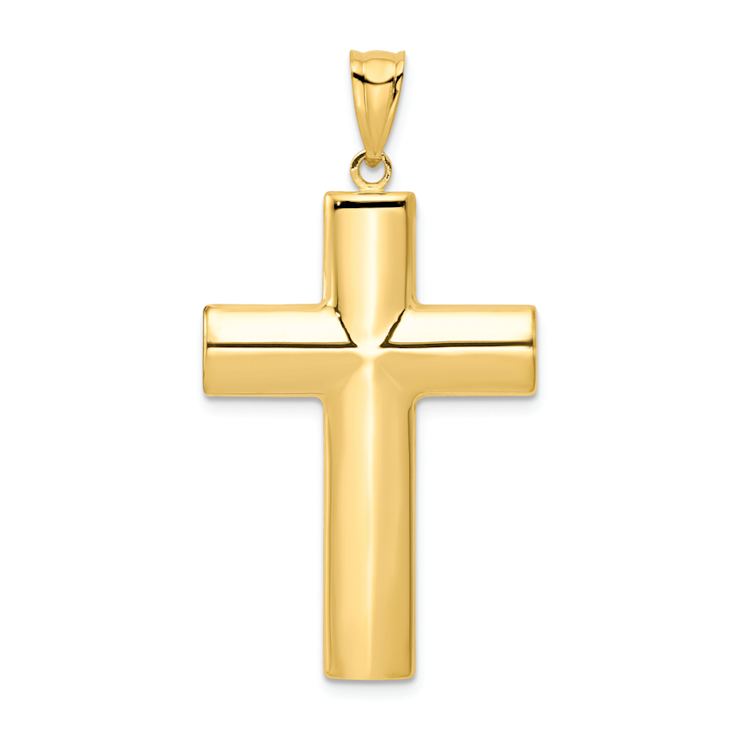 14k Yellow Gold Cross Pendant