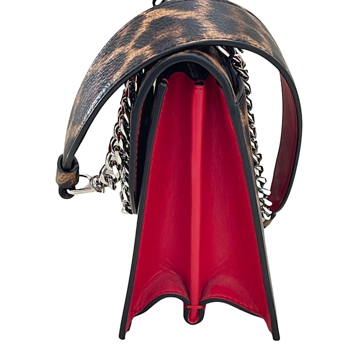 Christian Louboutin Elisa Calf Empire Leopard Bag - 1BFTKA