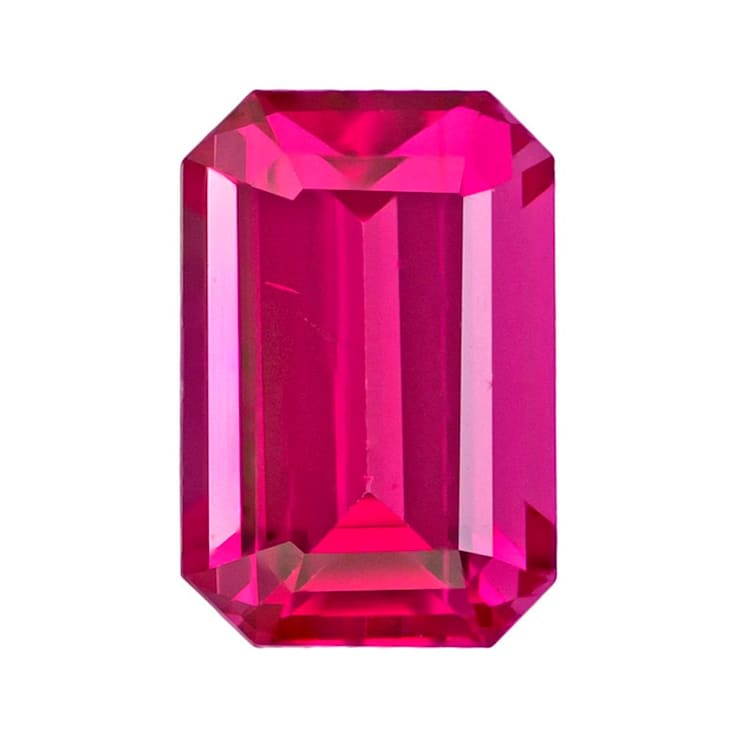 Pink Spinel 6.7x4.5mm Emerald Cut 1.08ct