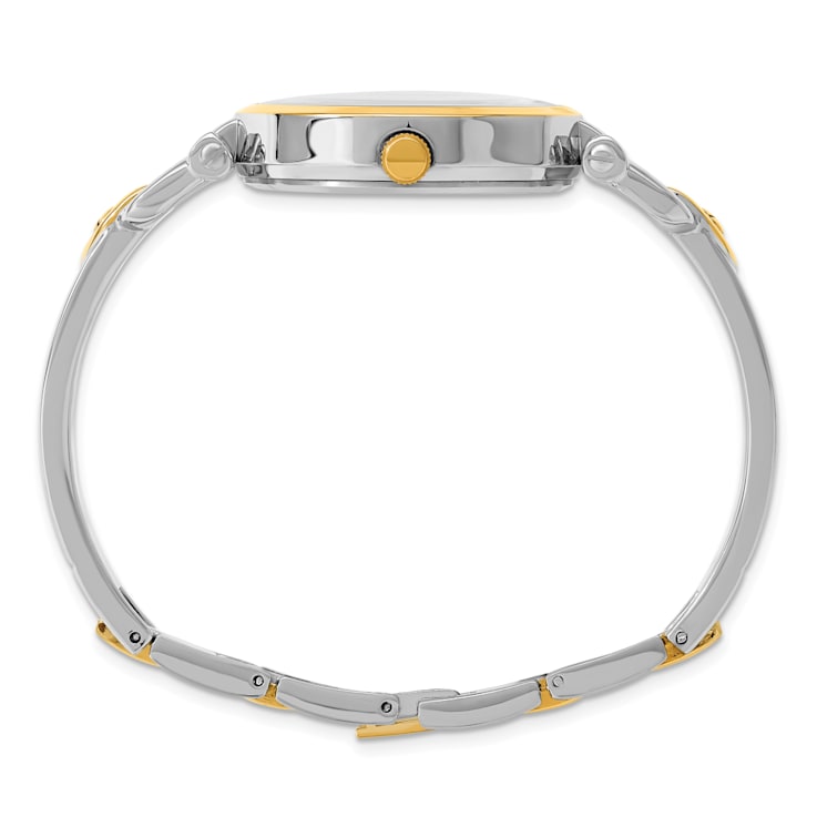 LogoArt Ohio State University Elegant Ladies Two-tone Watch