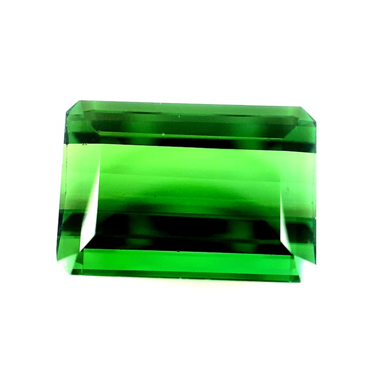 Green Tourmaline 14.5x10.0mm Emerald Cut 9.92ct