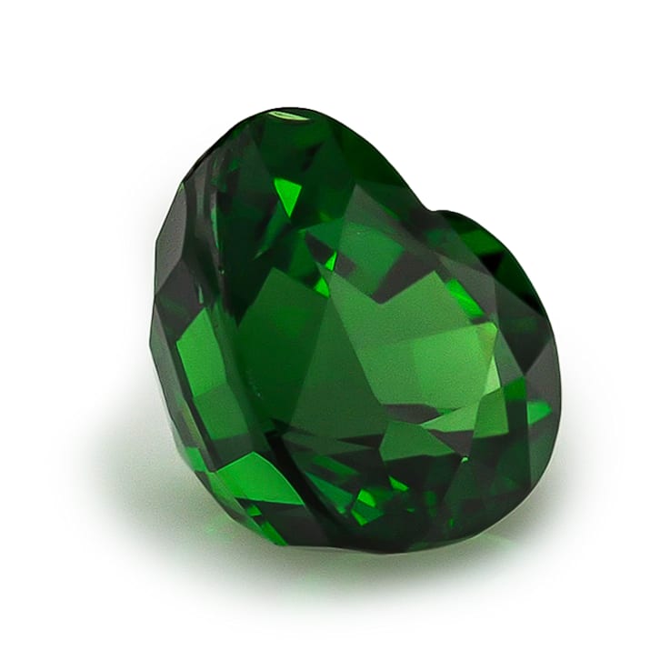 Tsavorite 6.3x5.6mm Heart Shape 1.15ct