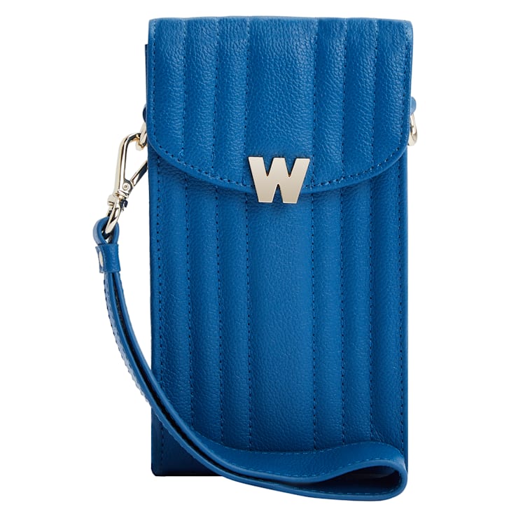 Mimi Blue Phone Case with Wristlet