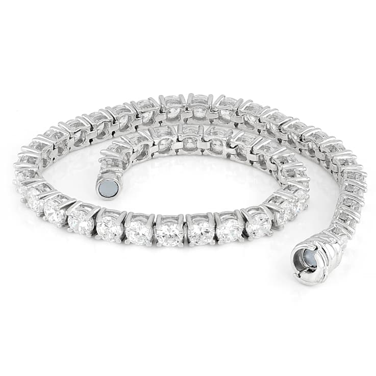 Classic CZ Tennis Bracelet In Sterling Silver