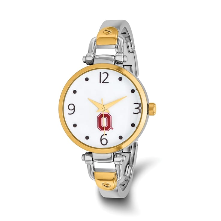 LogoArt Ohio State University Elegant Ladies Two-tone Watch